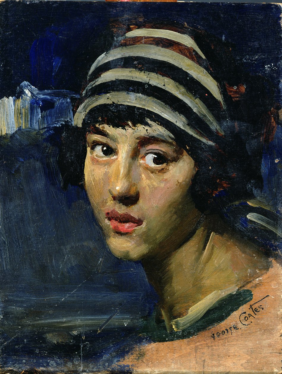 Portrét mladé ženy od George James Coates