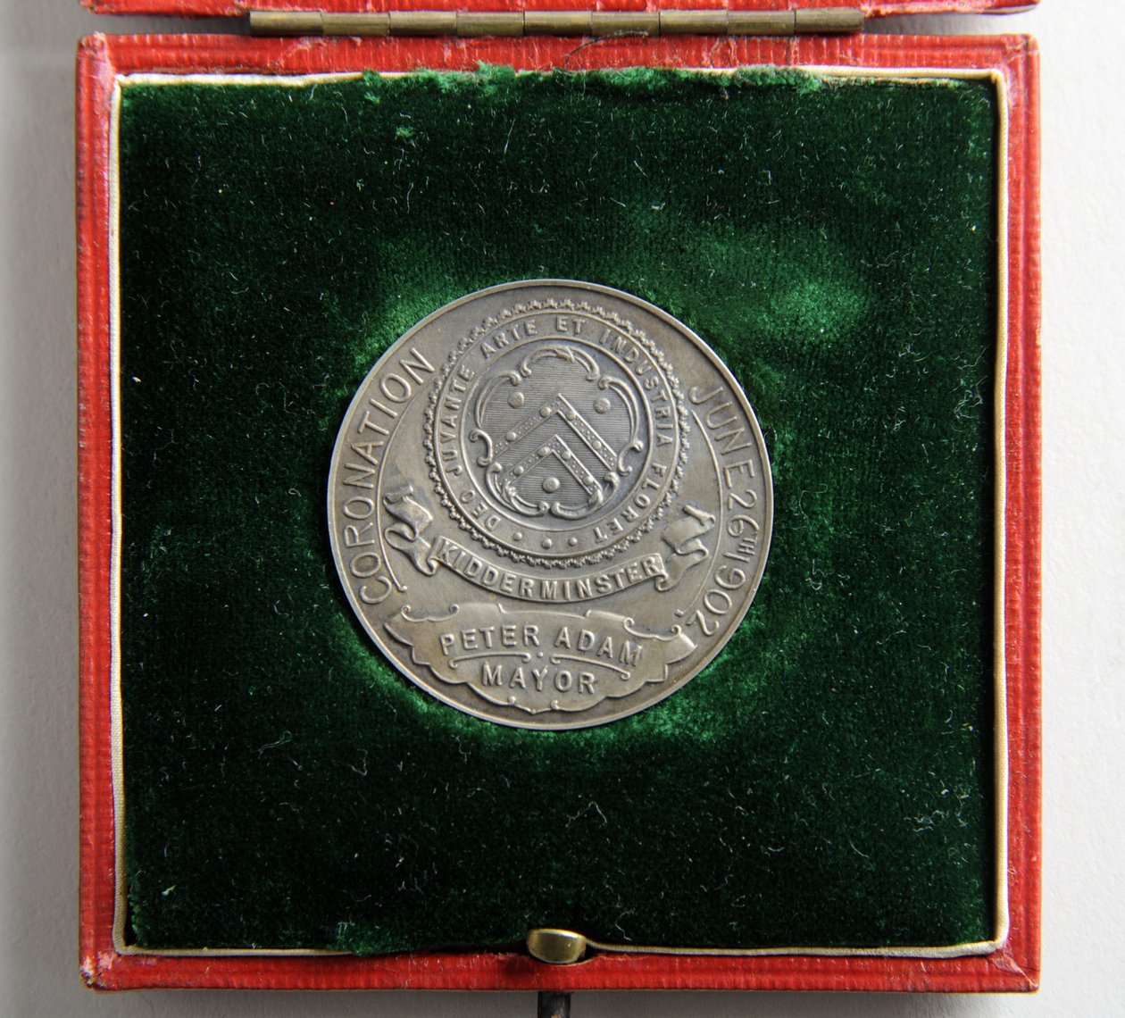 Medaile na památku korunovace Edwarda VII a královny Alexandry od George James Frampton