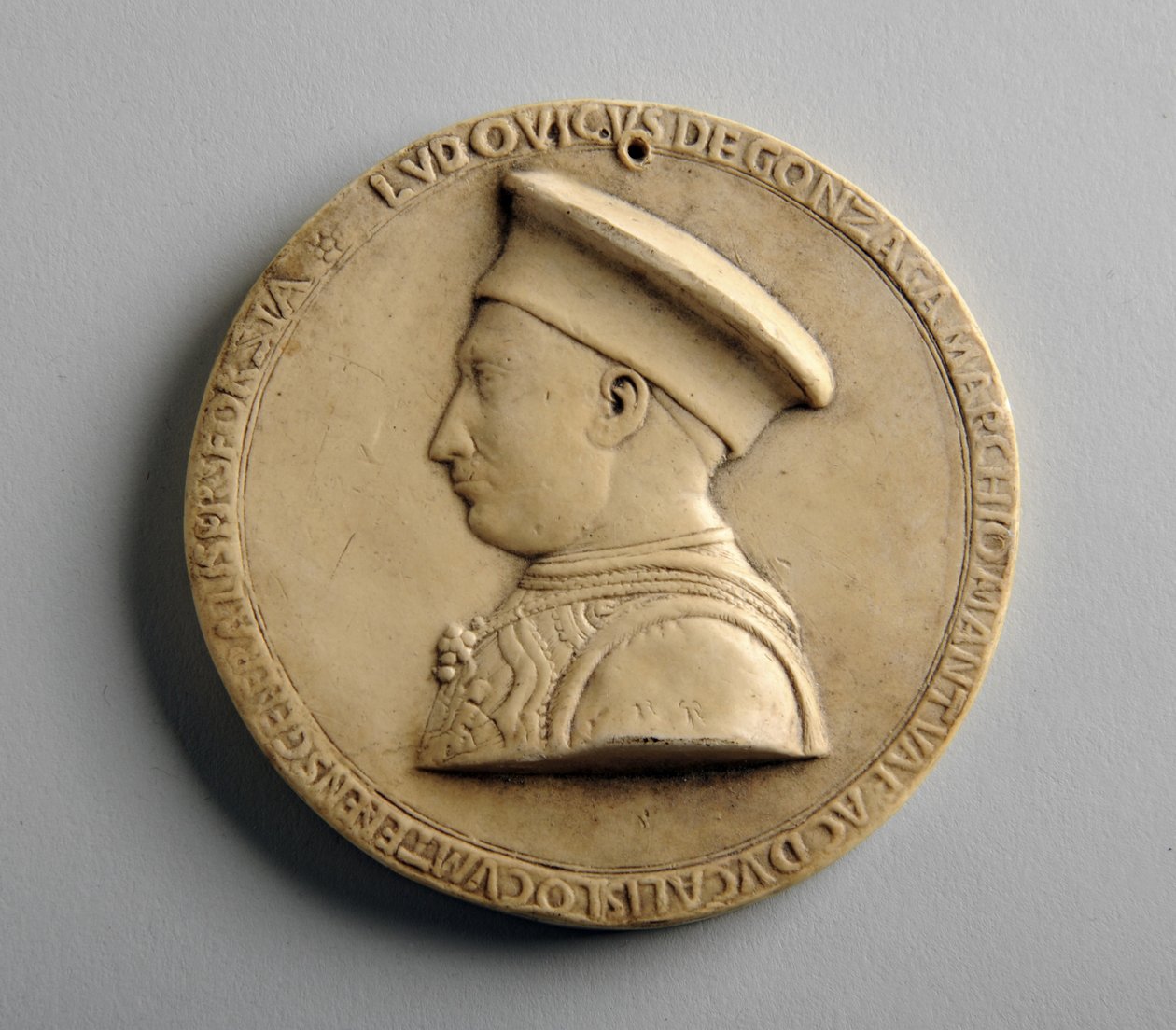 Sádrový medailon (sádra) od George James Frampton