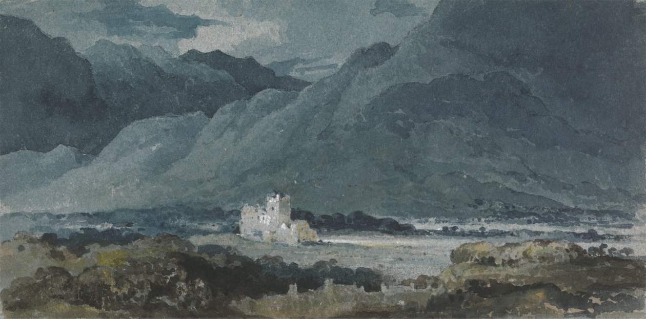 Ross Castle, Killarney, 4. září 1812 od George Jones