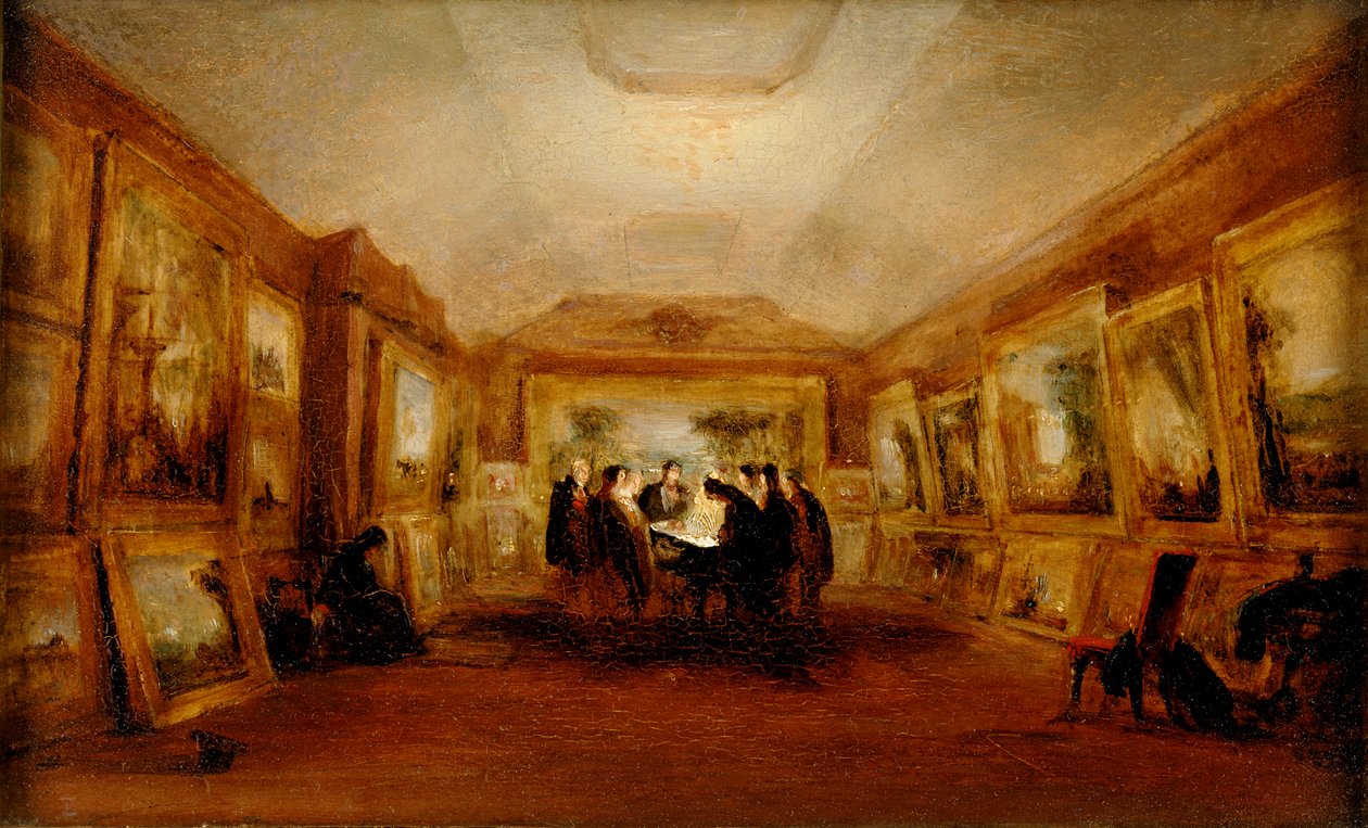 Turnerovo tělo ležící ve státě, 29. prosince 1851, po roce 1851 od George Jones
