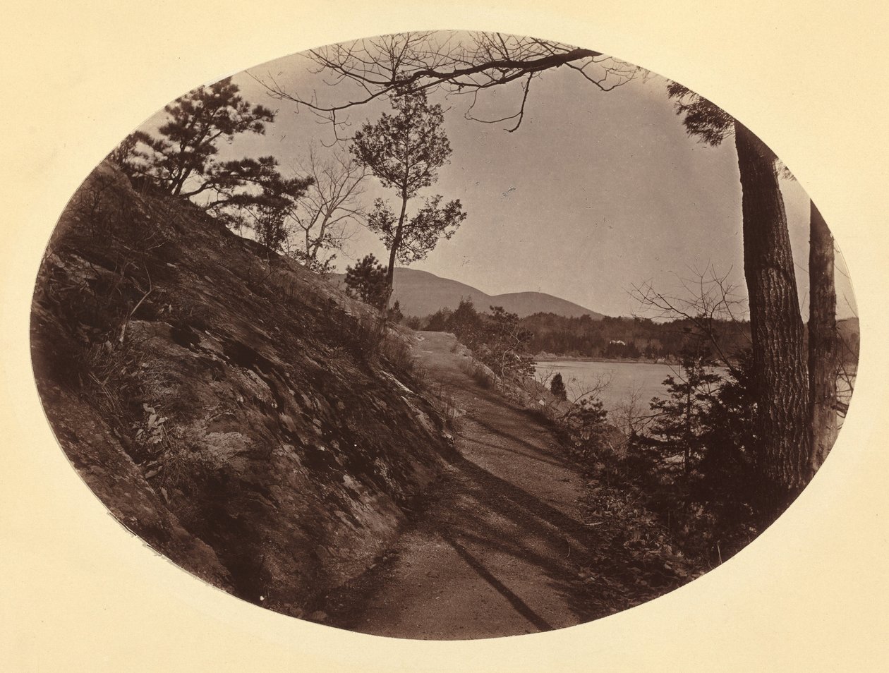 F.W. 4 Old Chain Battery Walk, West Point, New York, kolem 1867-1868. od George K Warren