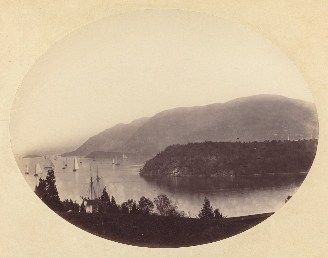 Od Trophy Point, West Point, Hudson River, c. 1867-1868. od George K Warren