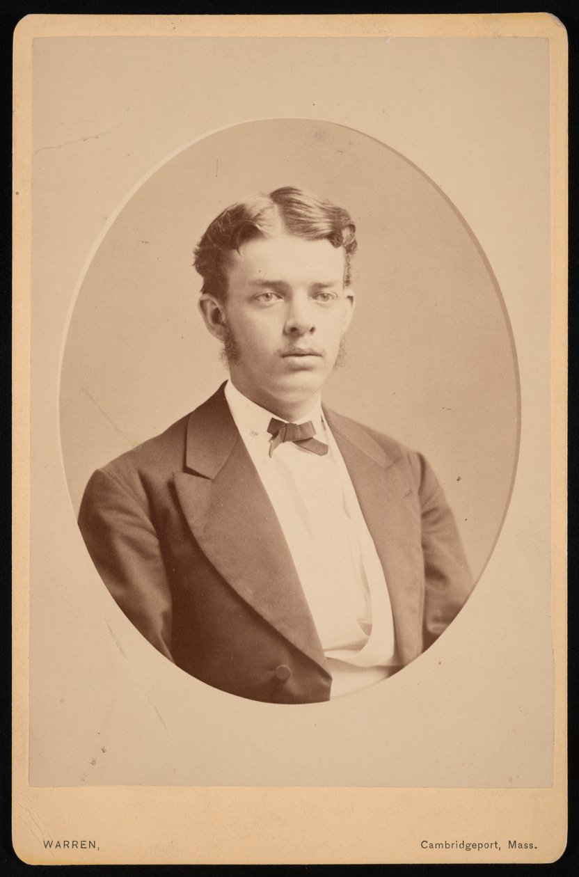 Portrét George Brown Goode 1851-1896, mezi 1866 a 1870. od George K Warren