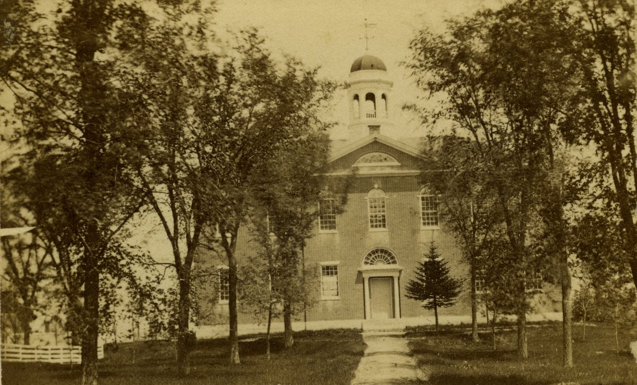 Bulfinch Hall, 1851-1864 (albumen carte-de-visite) od George Kendall Warren
