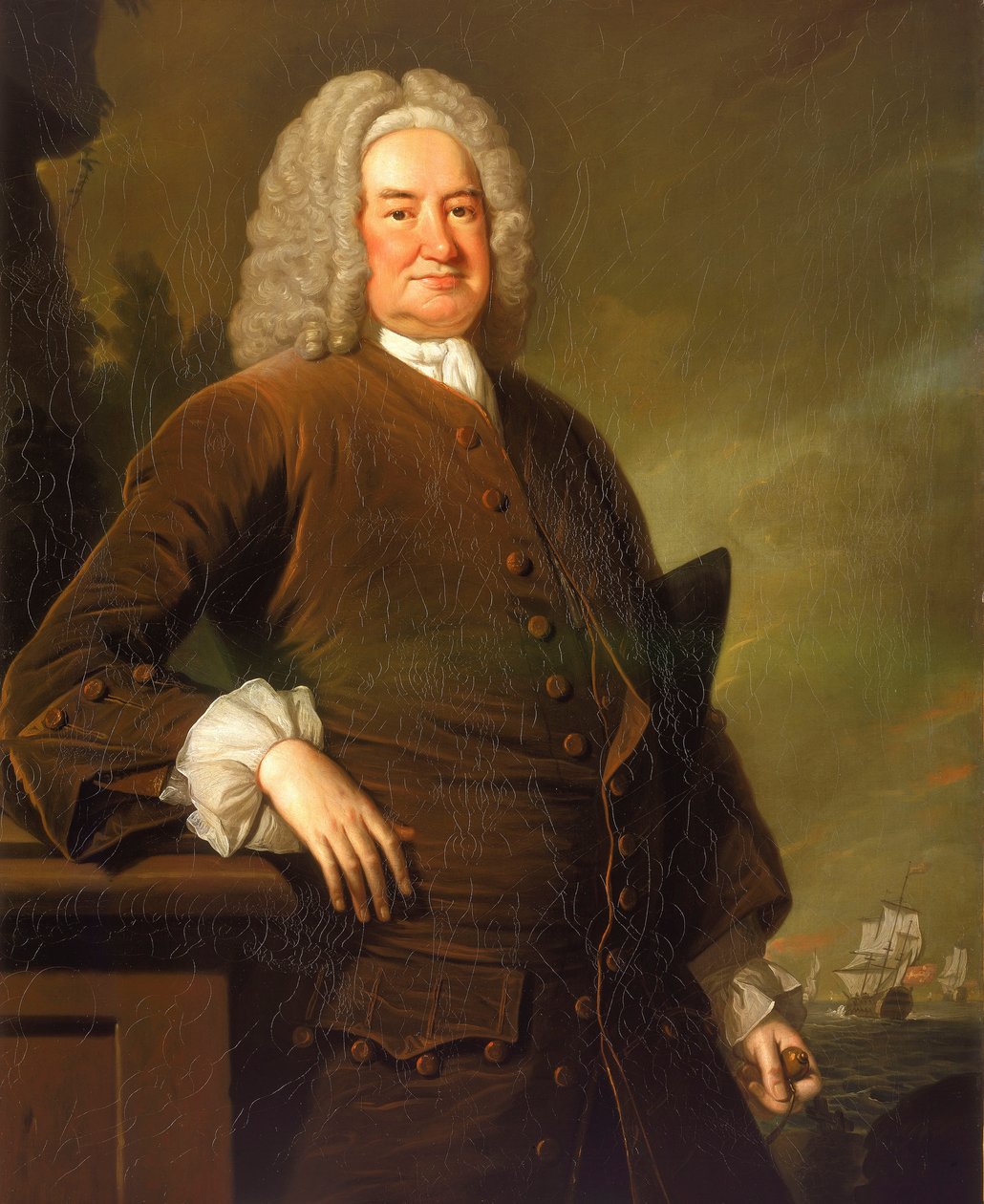 Admirál sir John Norris (asi 1660-1749), asi 1735 (olej na plátně) od George Knapton