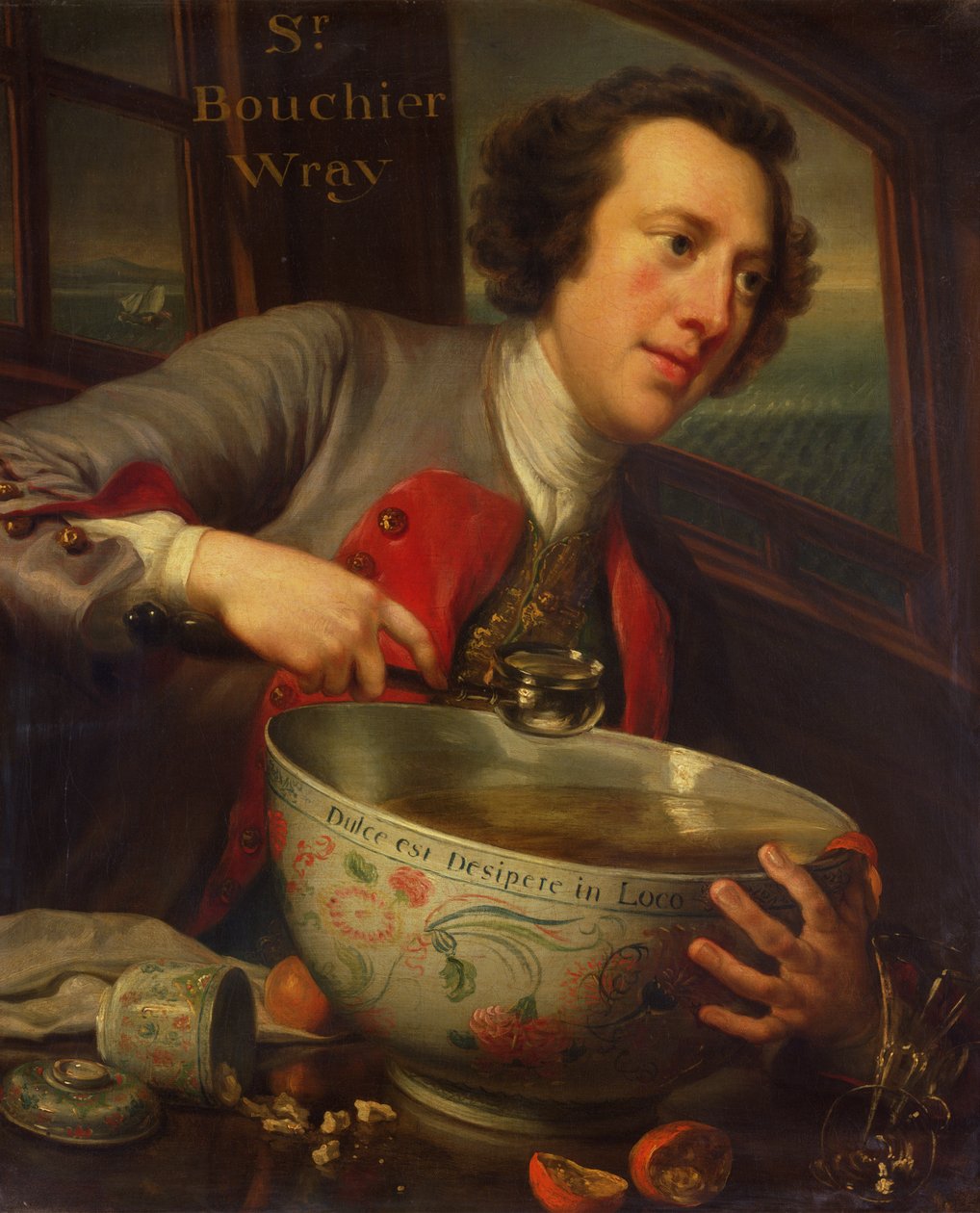 Sir Bouchier Wrey, 1744 od George Knapton