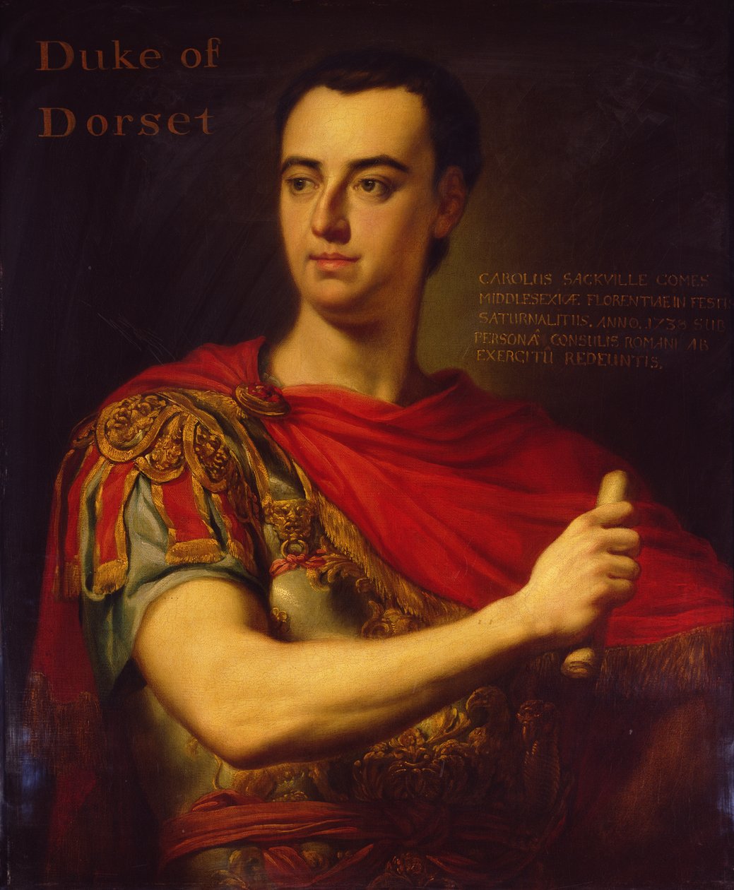 Vévoda z Dorsetu, 1744 od George Knapton