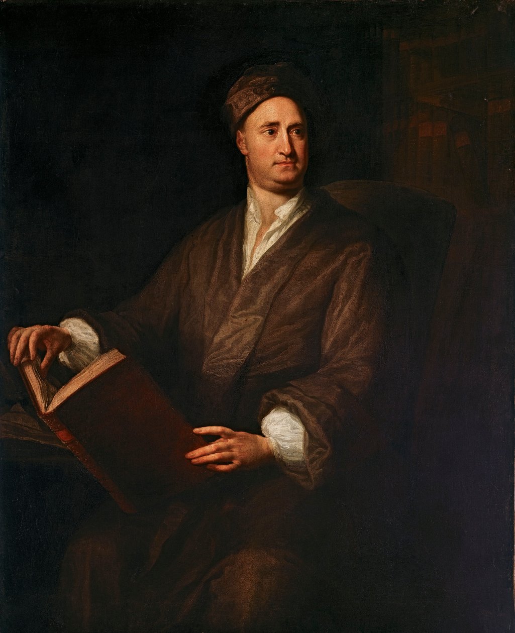 Reverend Nicholas Tindal, asi 1726-44 (olej na plátně) od George Knapton