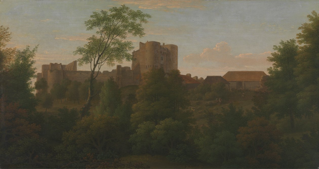 Zámek Saltwood od George Lambert