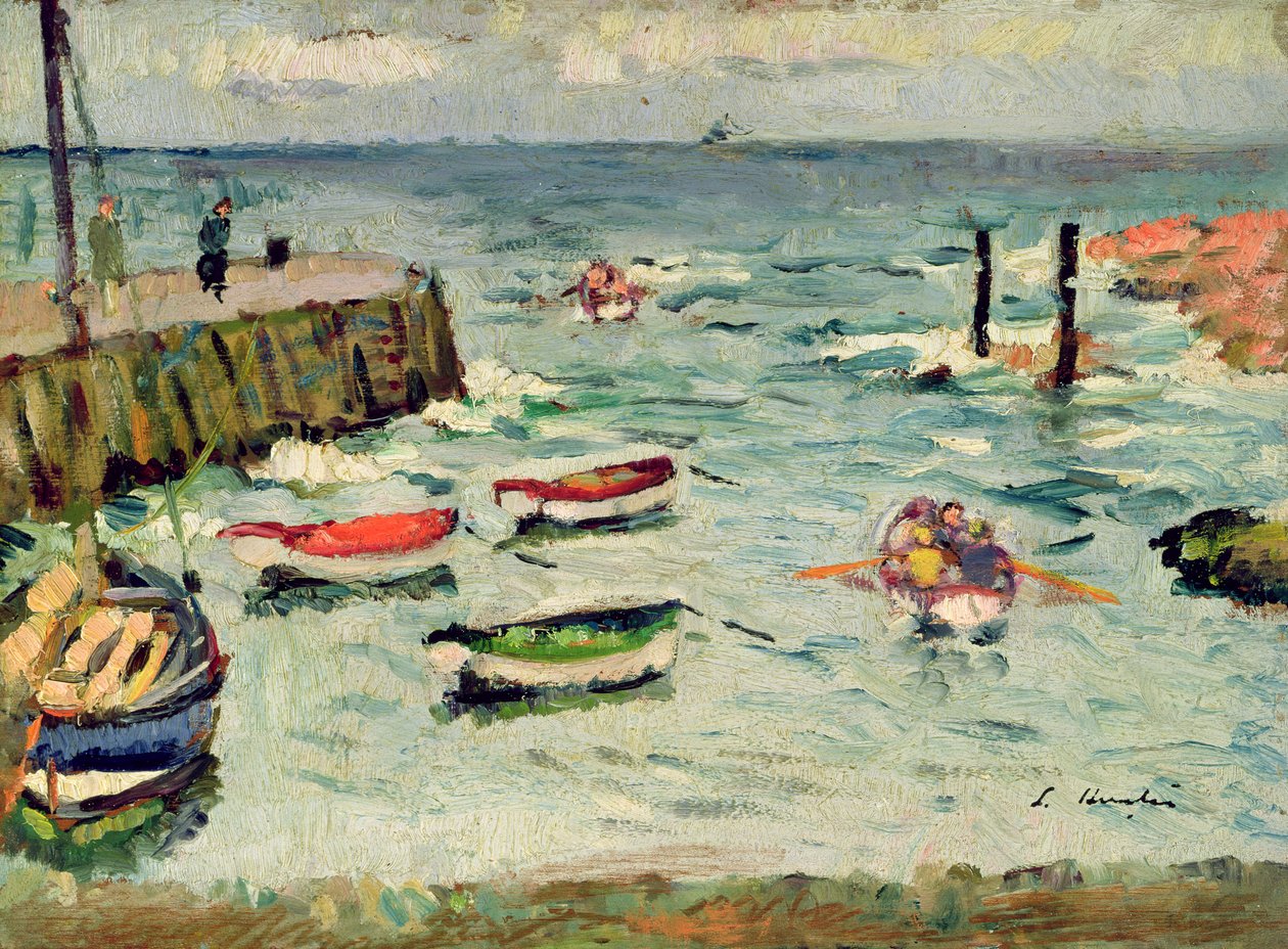 Kesäpäivä, Largo (öljy paneelissa) od George Leslie Hunter