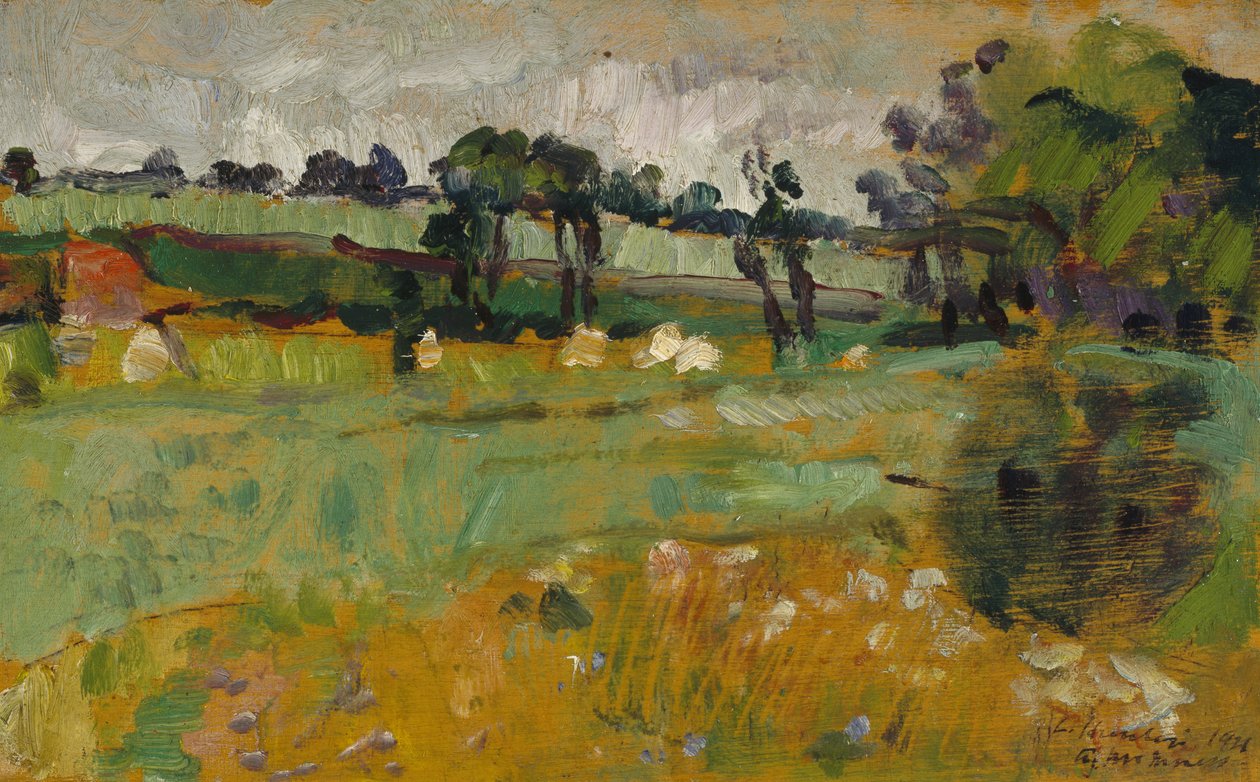 Ceres, Fife od George Leslie Hunter