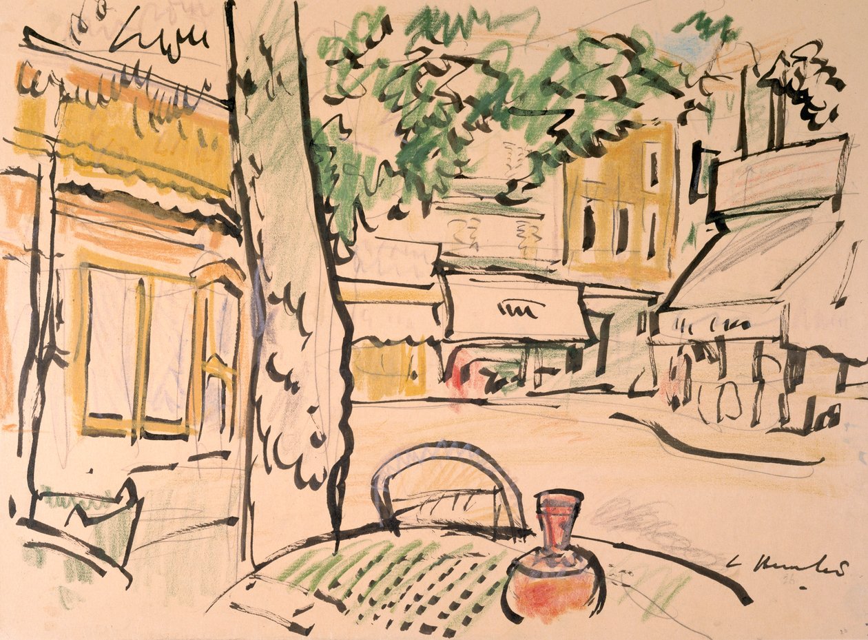 Místo ve Vence od George Leslie Hunter