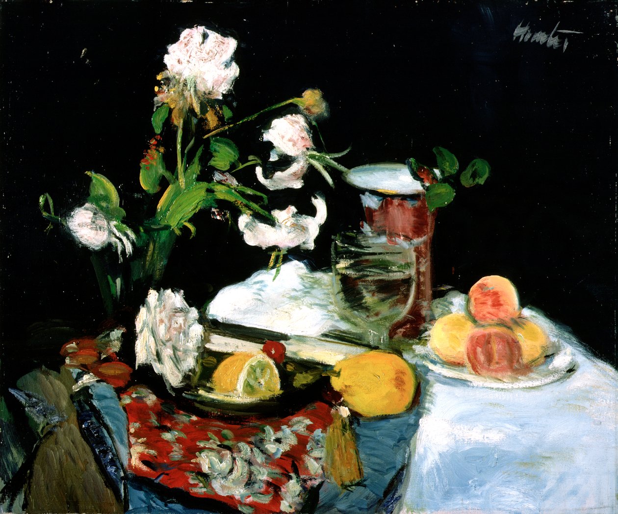 Zátiší, kolem roku 1918 (olej na plátně) od George Leslie Hunter