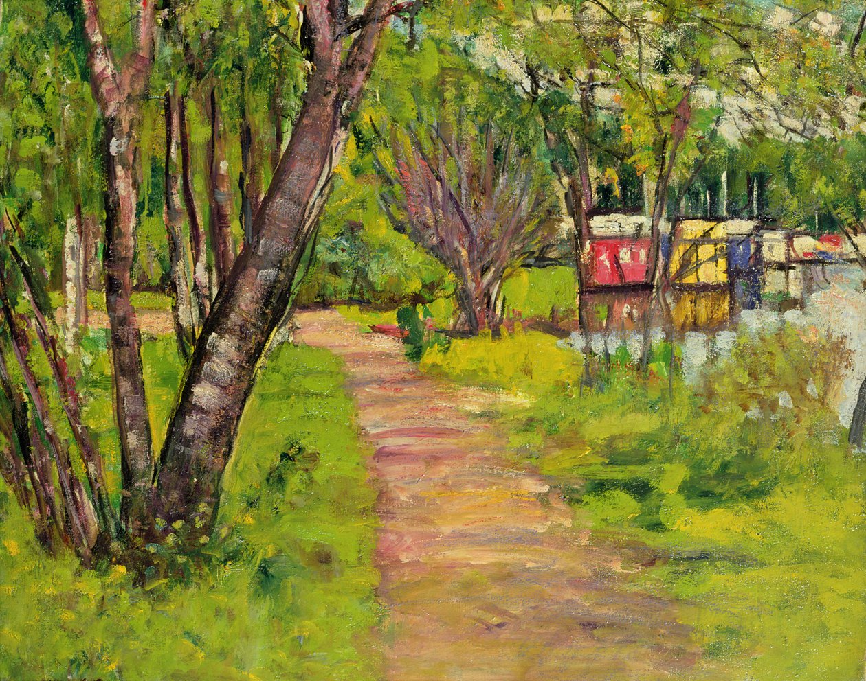 Cesta, Loch Lomond od George Leslie Hunter