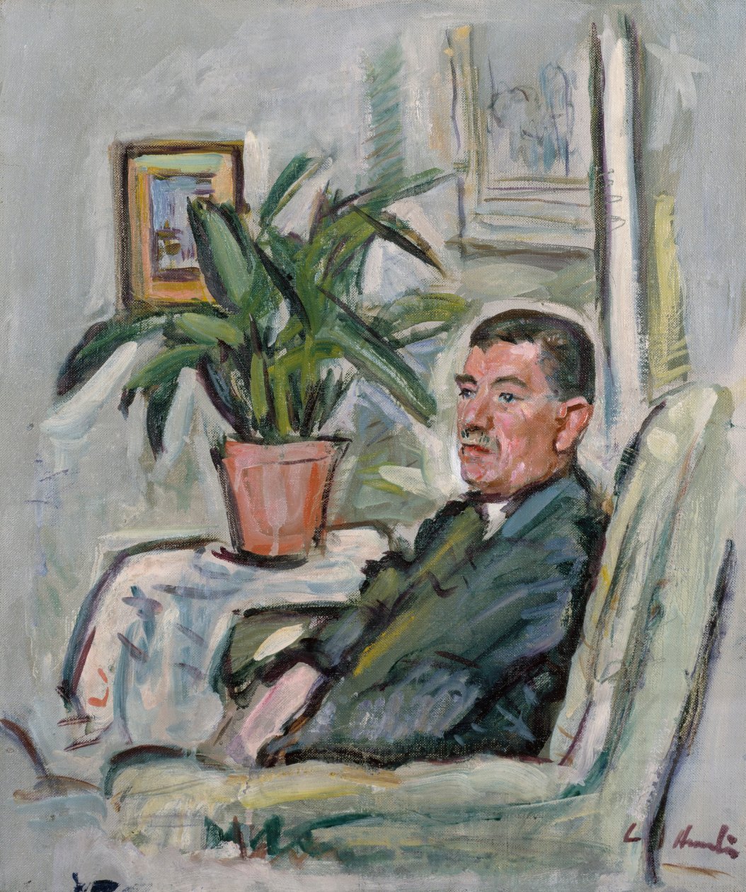William McInnes (öljy kankaalle) od George Leslie Hunter