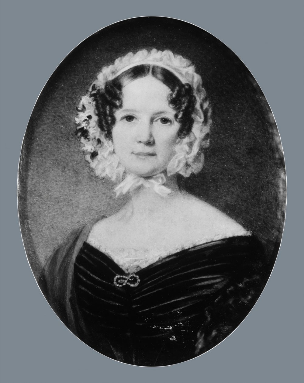 Paní George M. Gill Ann McKim Bowly, 1841. od George Lethbridge Saunders
