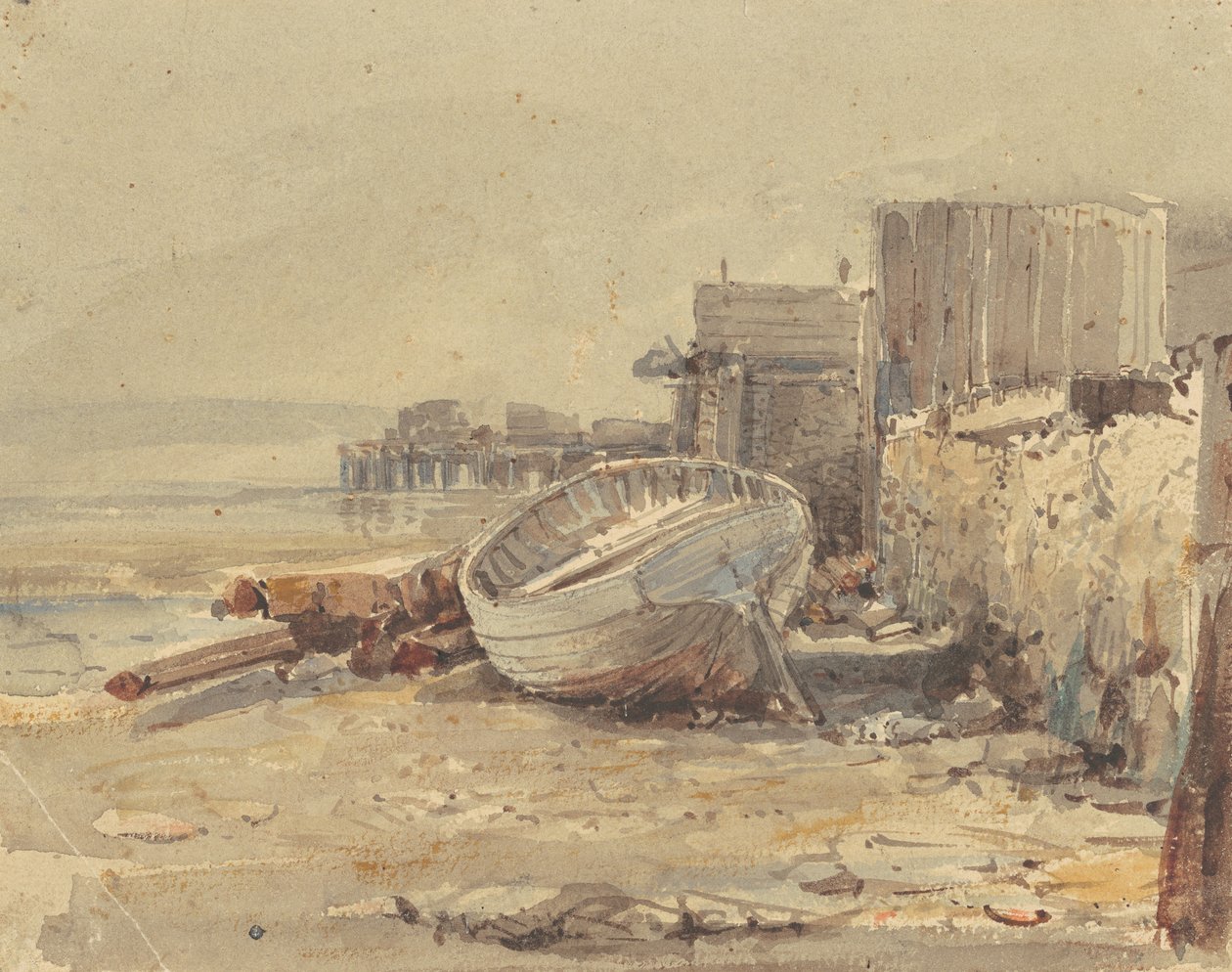 Pobřežní plavidlo, kolem roku 1880 od George Loring Brown