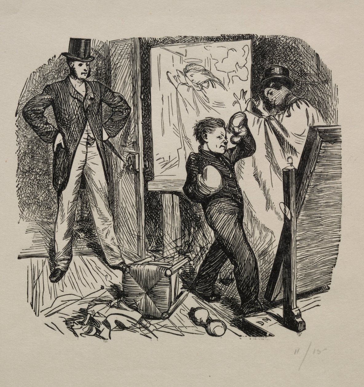 Kettledrum v Mayfair od George Louis Palmella Busson Du Maurier