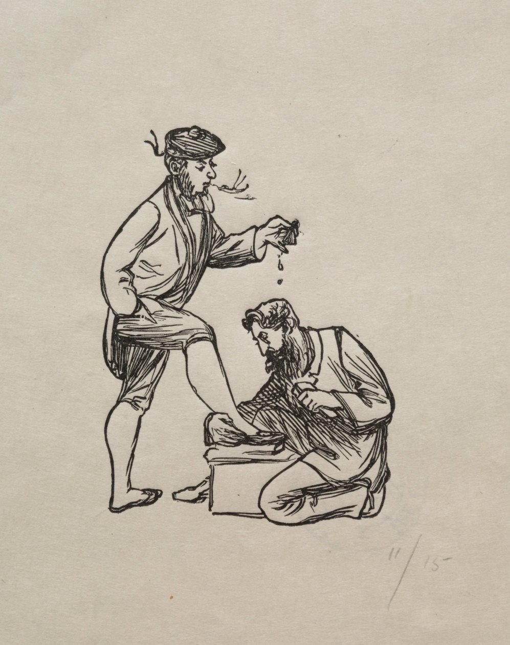 Domácí filozofie, 1863. od George Louis Palmella Busson Du Maurier