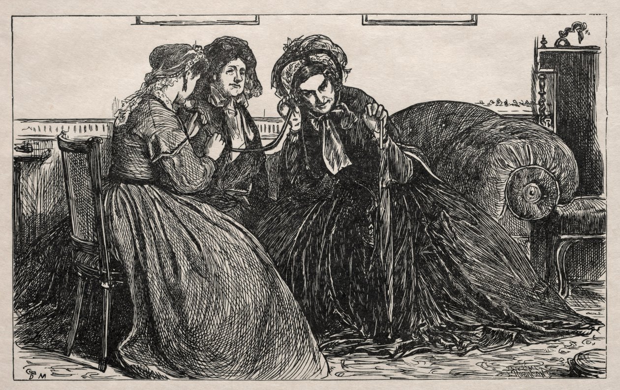 Život v Londýně, 1866. od George Louis Palmella Busson Du Maurier