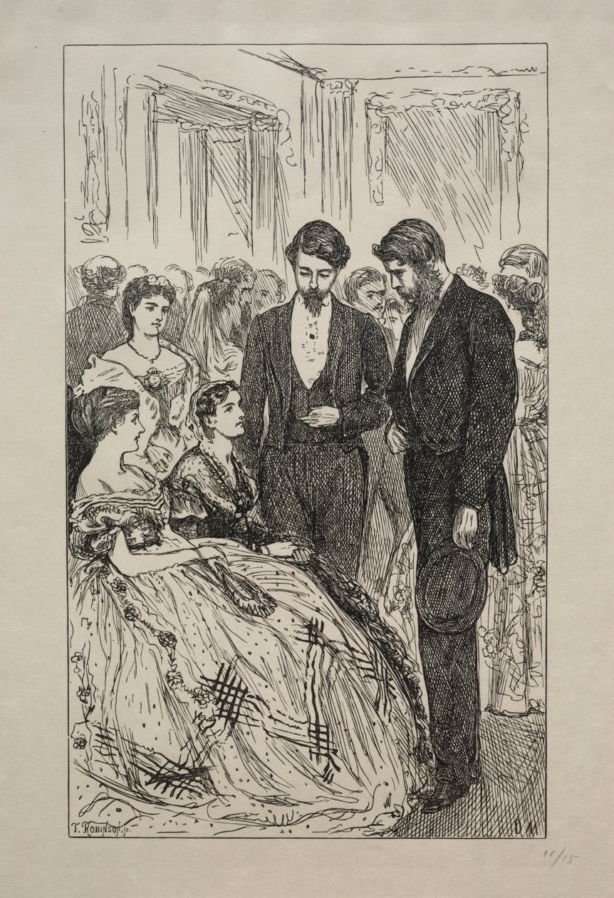Mnoho povyku pro nic, 1866. od George Louis Palmella Busson Du Maurier