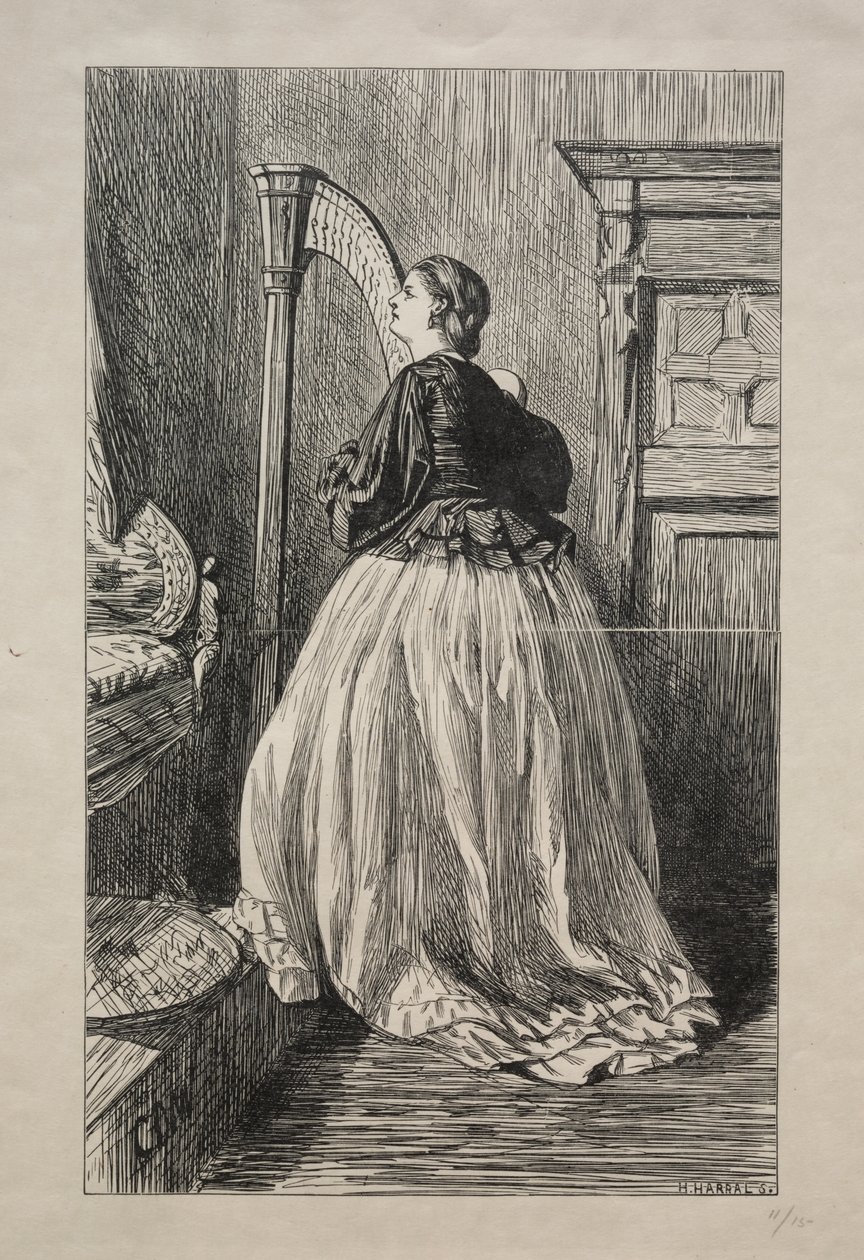 O Sing Again that Simple Song od George Louis Palmella Busson Du Maurier