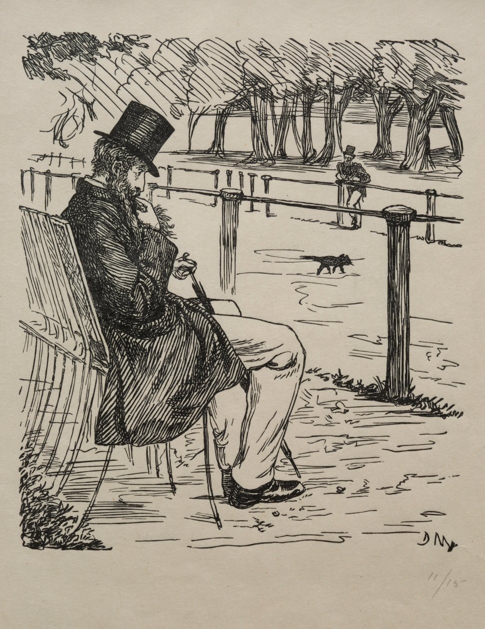 Poslední z baronů, 1855. od George Louis Palmella Busson Du Maurier