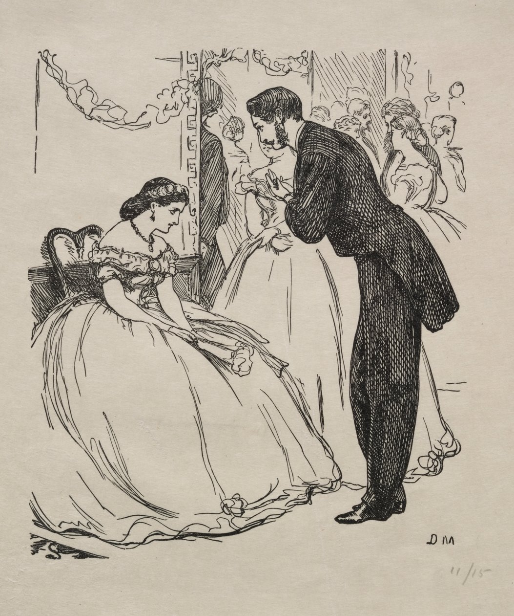 Píseň nespokojeného od George Louis Palmella Busson Du Maurier