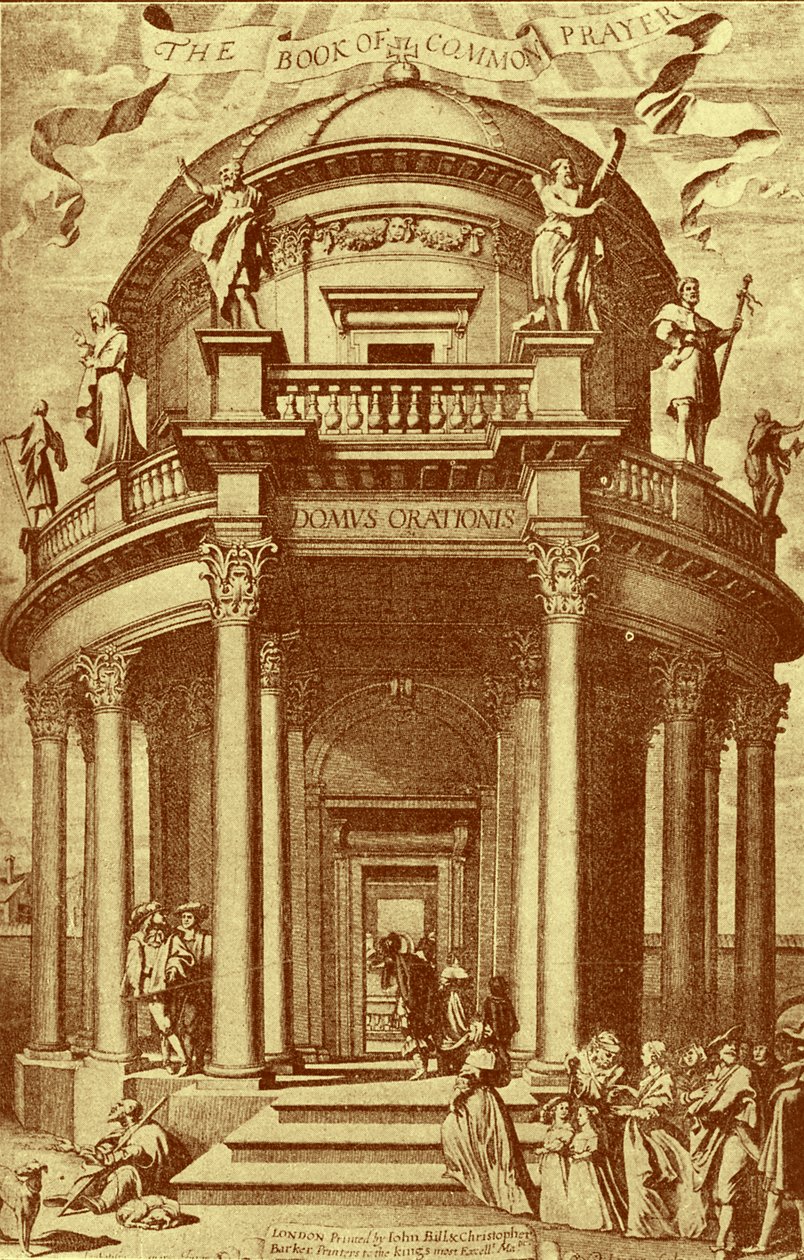 Titulní strana Knihy společných modliteb od Bartolome Esteban and studio Murillo