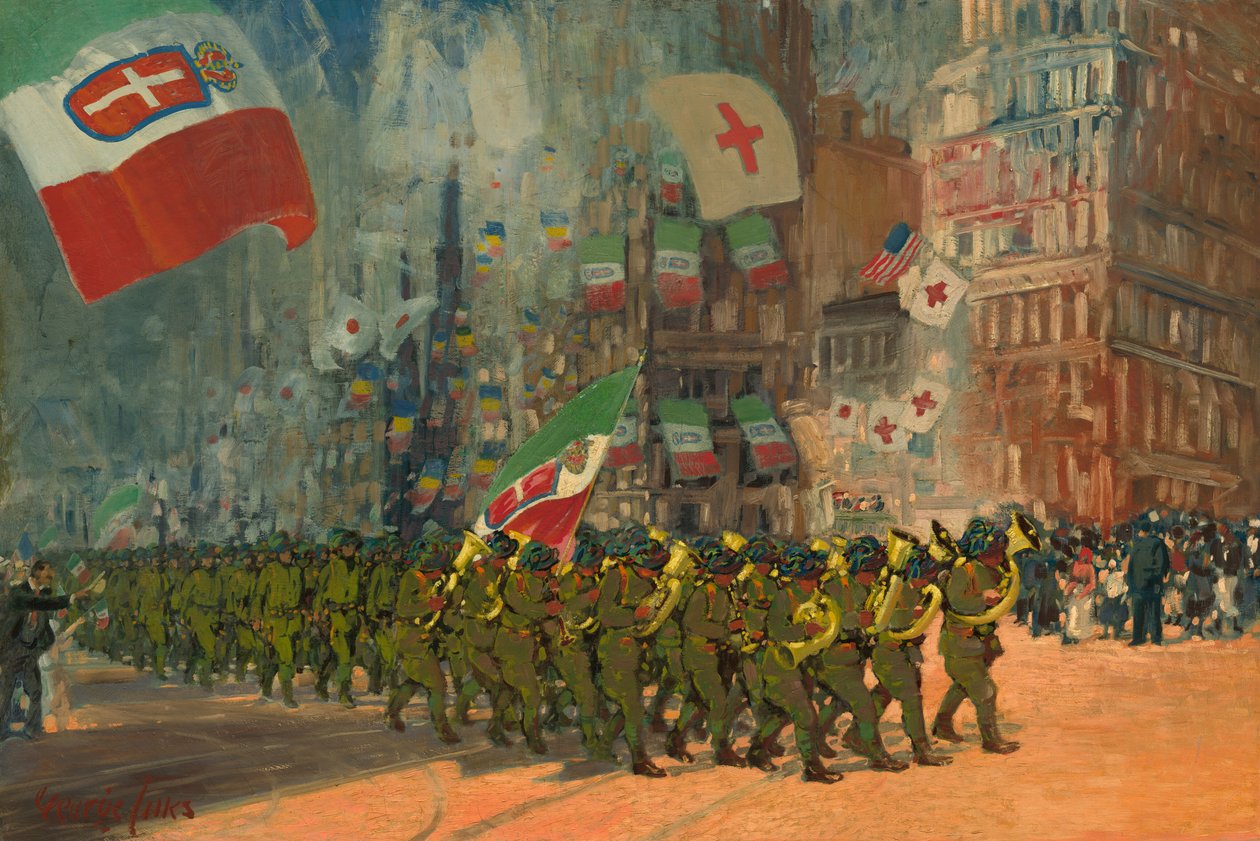 Bersaglieri od George Luks