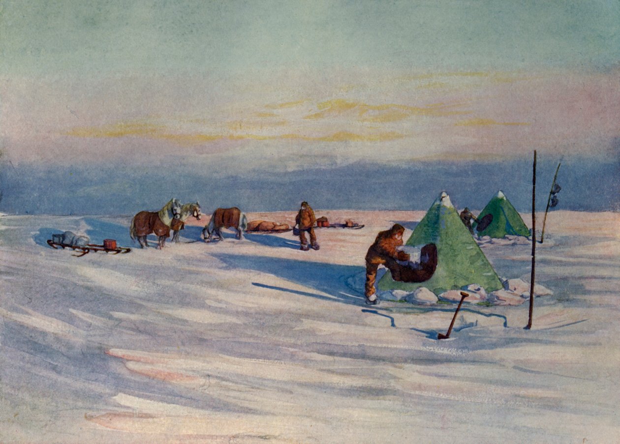 Tichý večer na bariéře, c1908, 1909 od George Marston