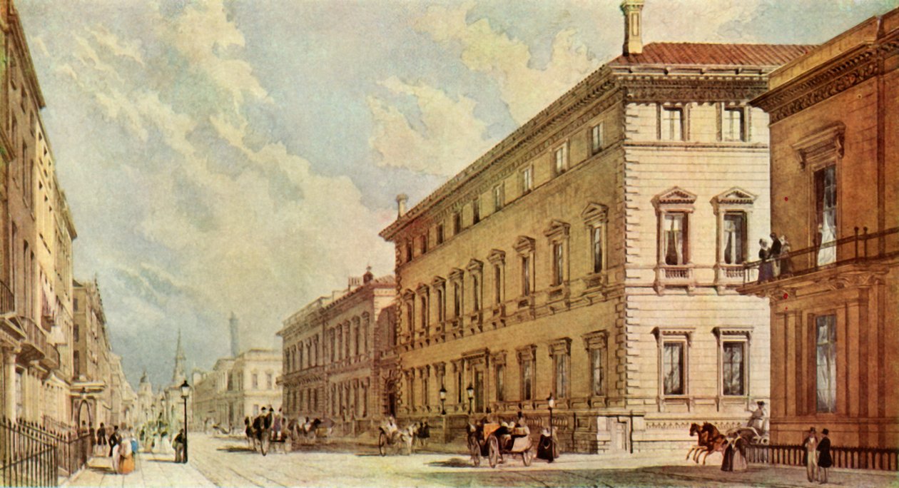 „Reformní klub, Pall Mall, Londýn“, 1837, 1947. od George Moore