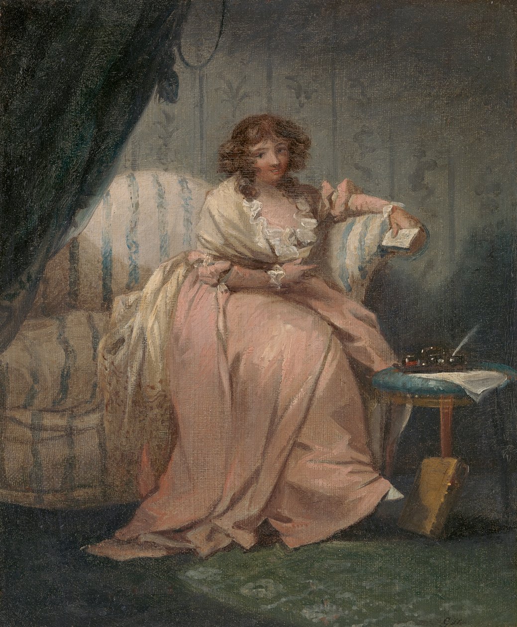 Žena jménem Anne, umělcova manželka od George Morland