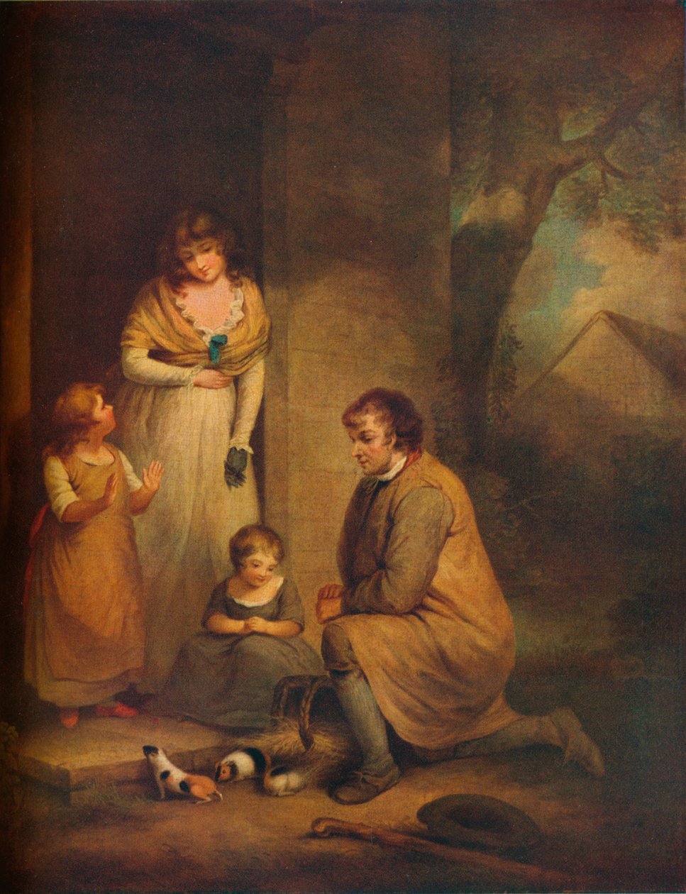 Morčata, c1789, 1930. od George Morland