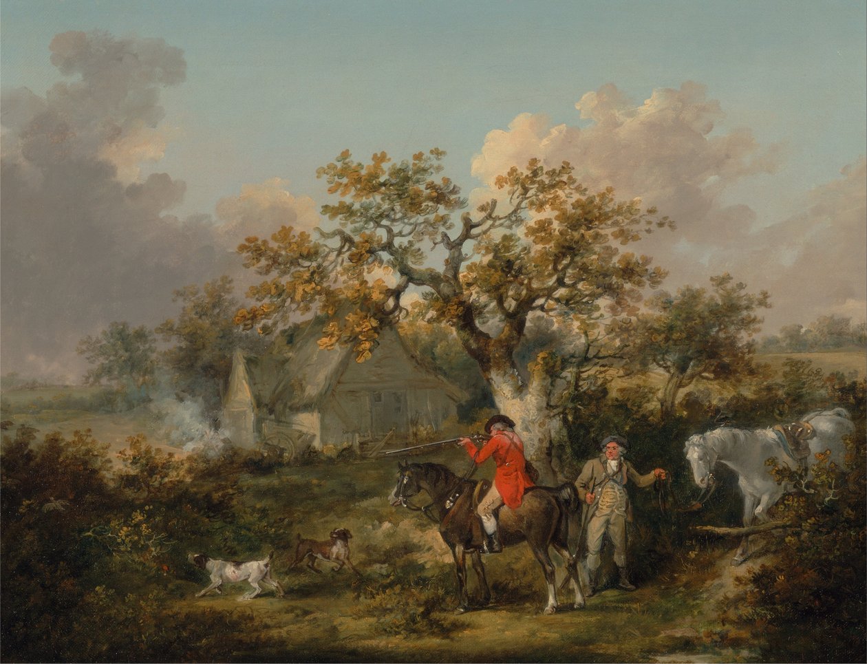 Střelba na koroptve od George Morland