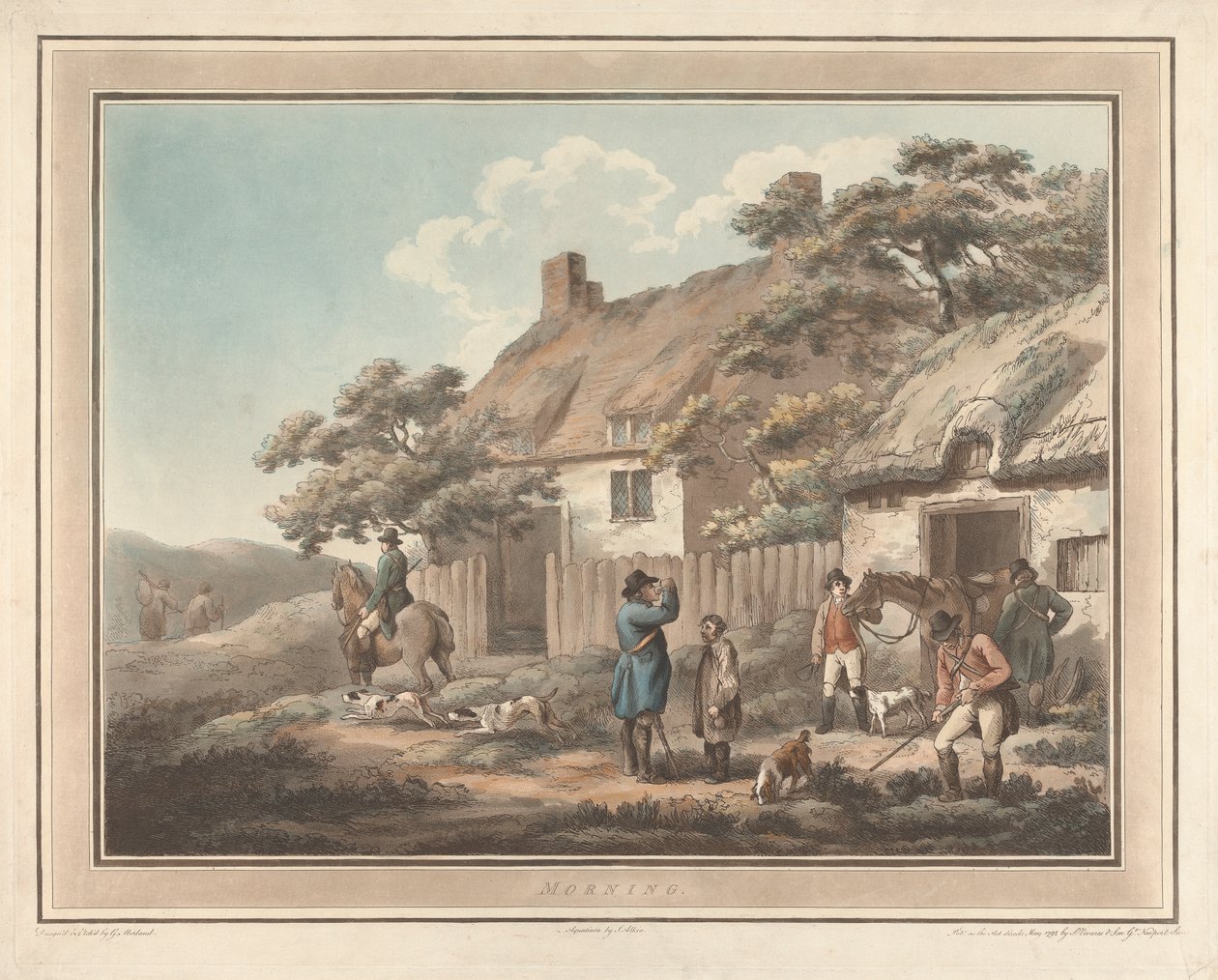 Střelba [pár]: 1. Ráno od George Morland