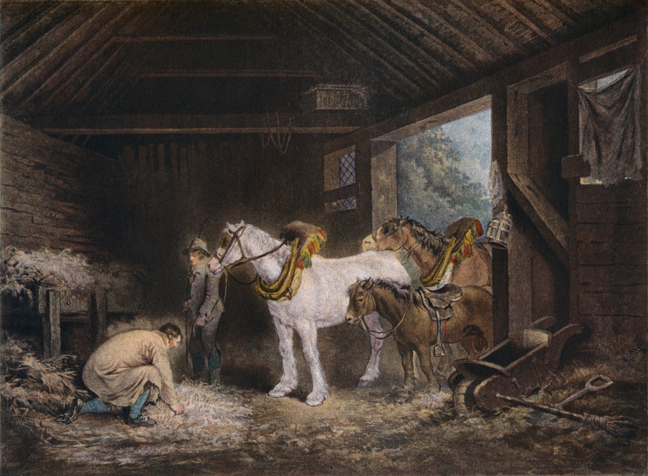 Stáj farmářů, 1791 1901 od George Morland