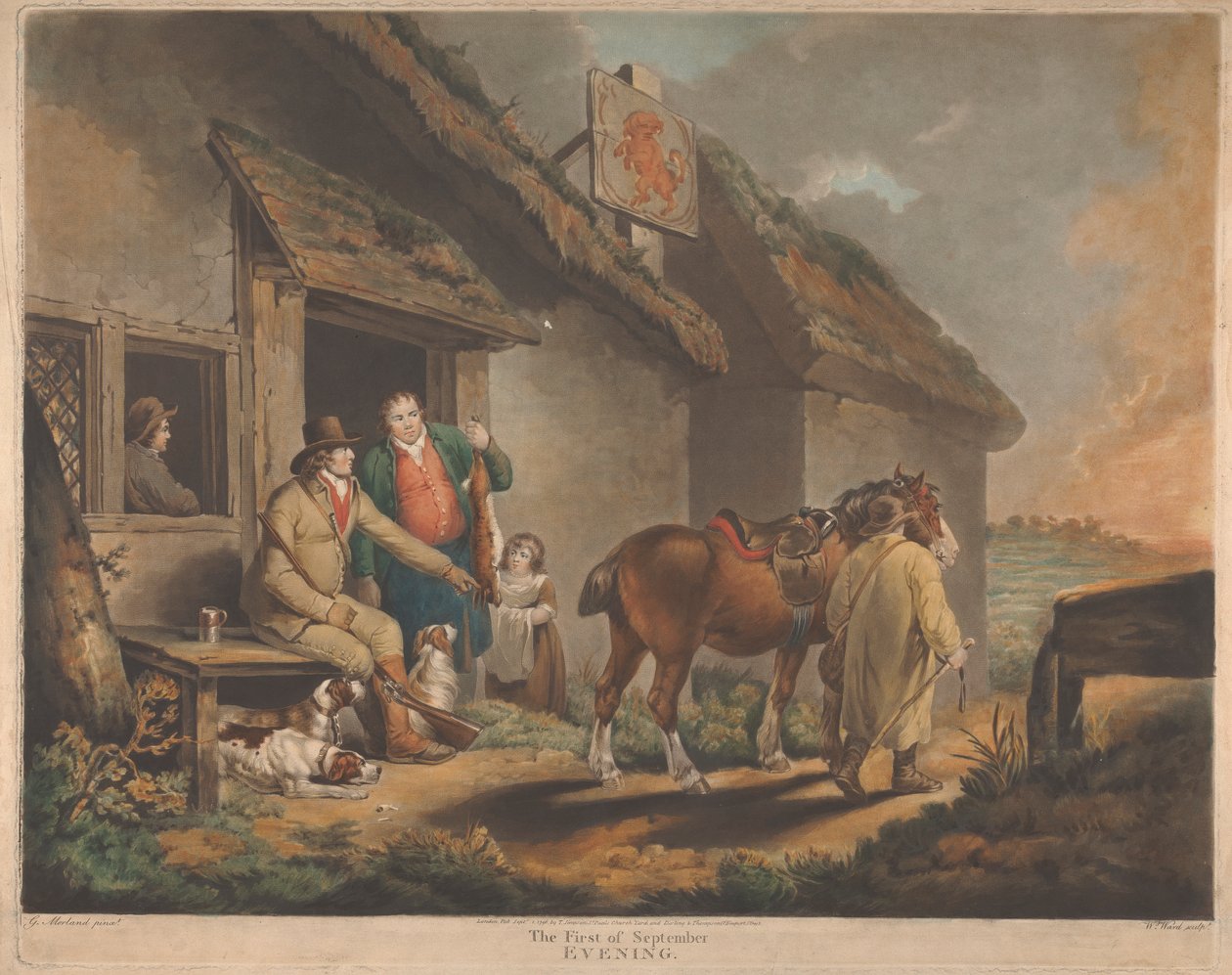 První září - večer od George Morland