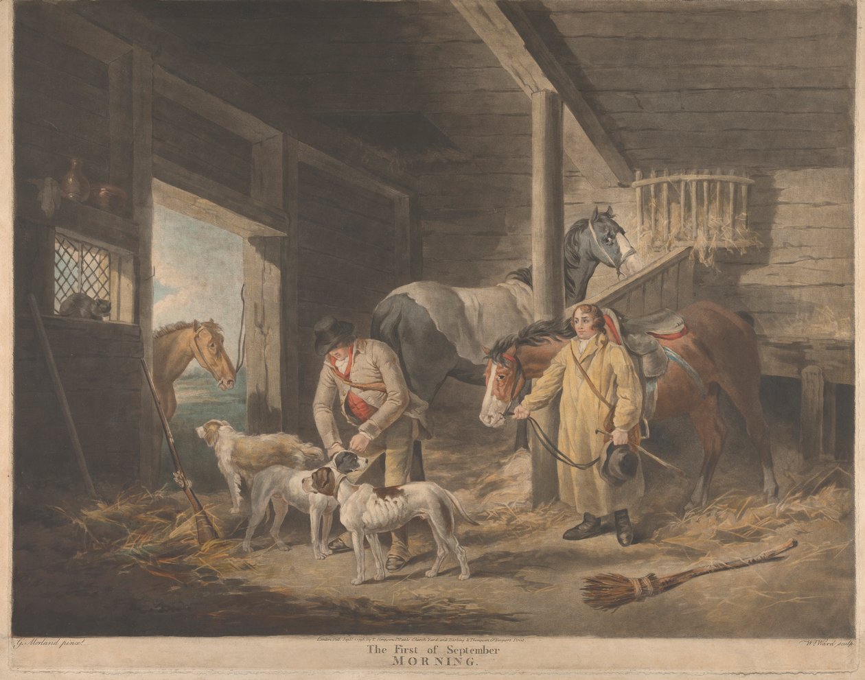 První září - ráno od George Morland