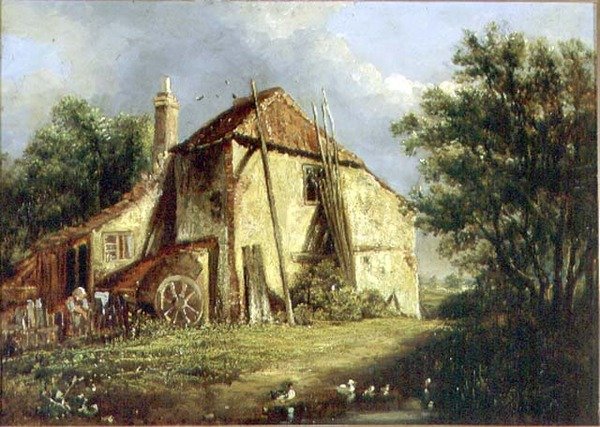 Stará farma (olej na plátně) od George Morland