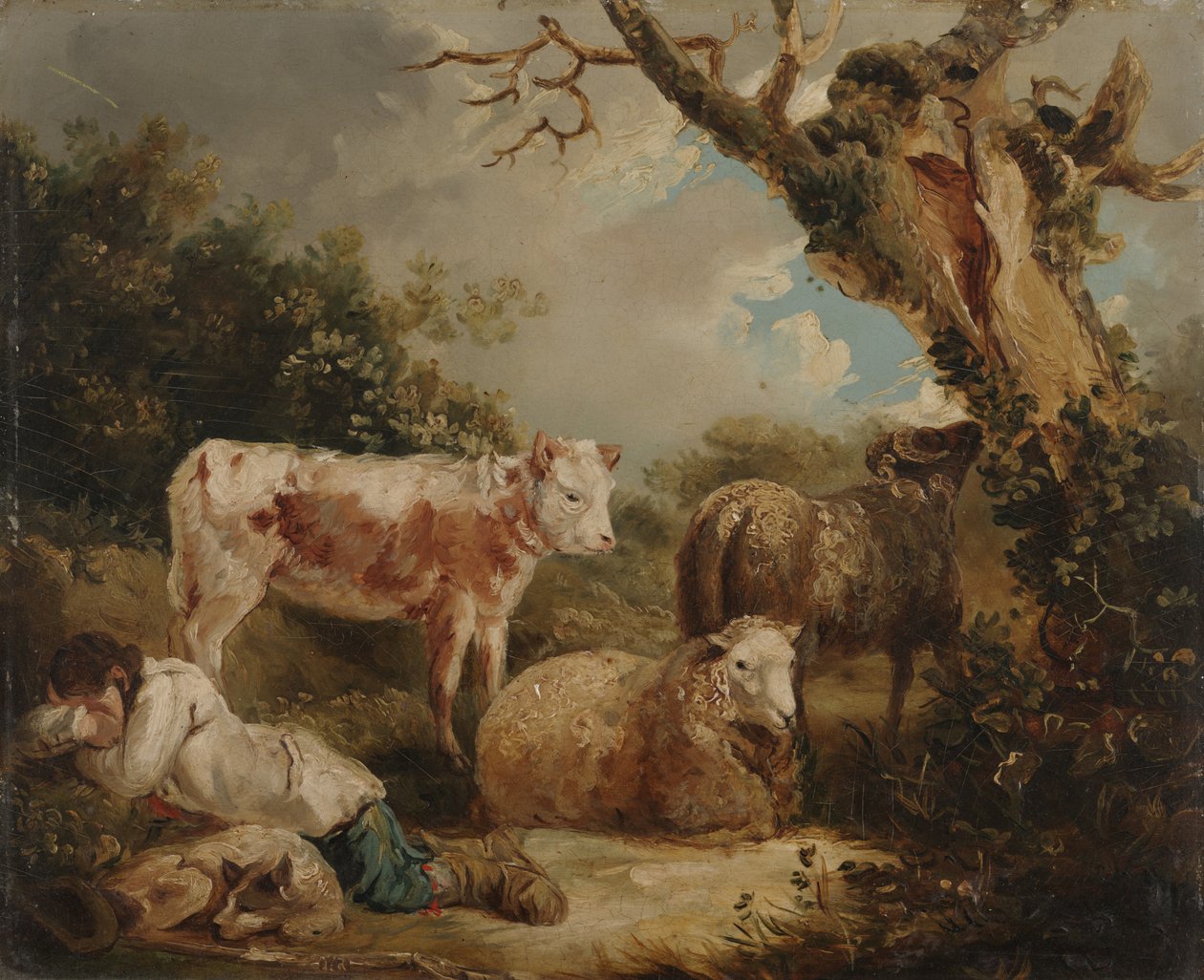 Pastýřův odpočinek od George Morland