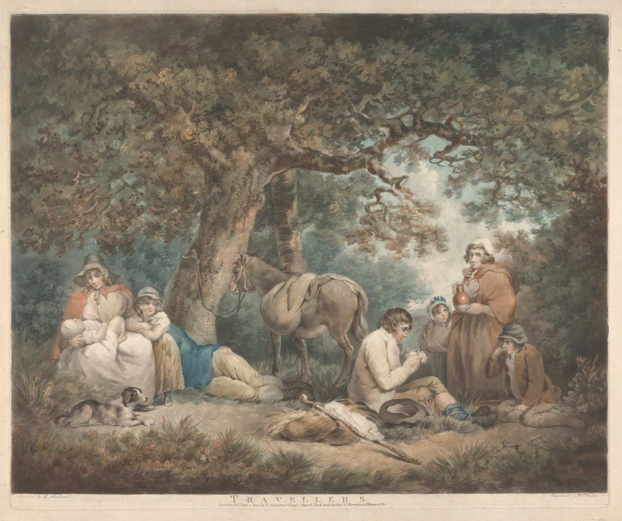 Cestovatelé od George Morland