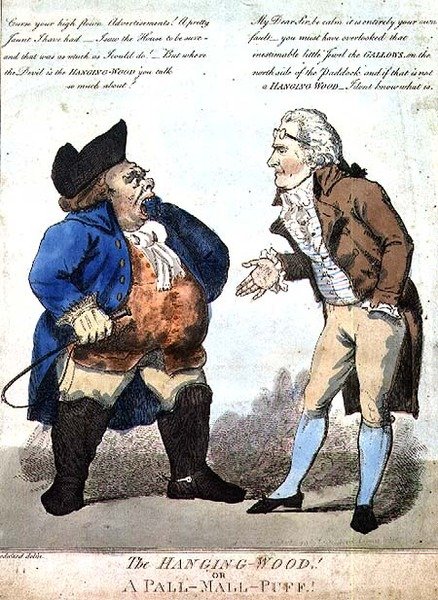 „Závěsné dřevo, nebo Pall-Mall-Puff“ od George Moutard Woodward
