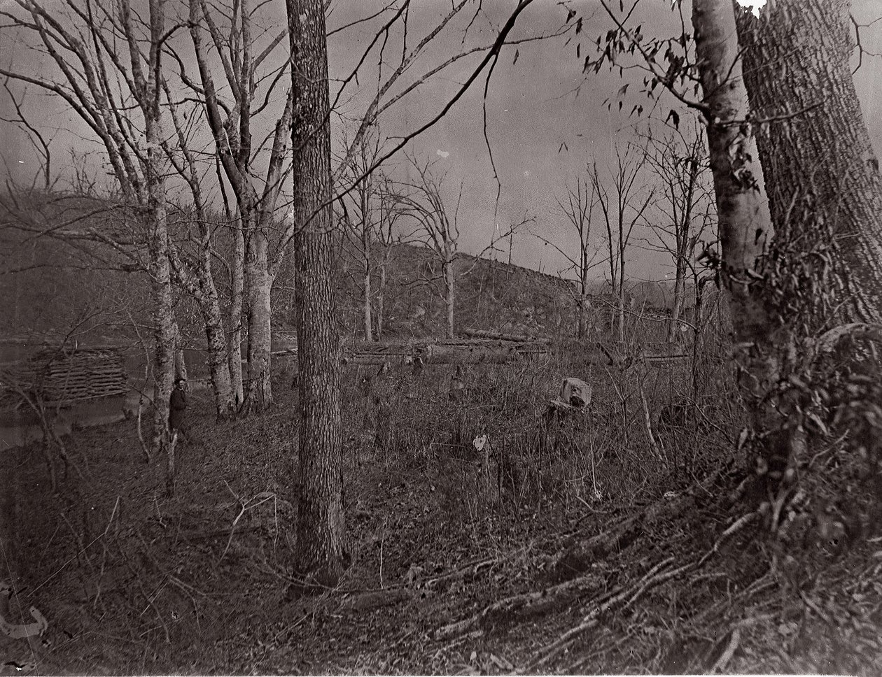 Bull Run, Virginie, 1861-62. od George N. Barnard