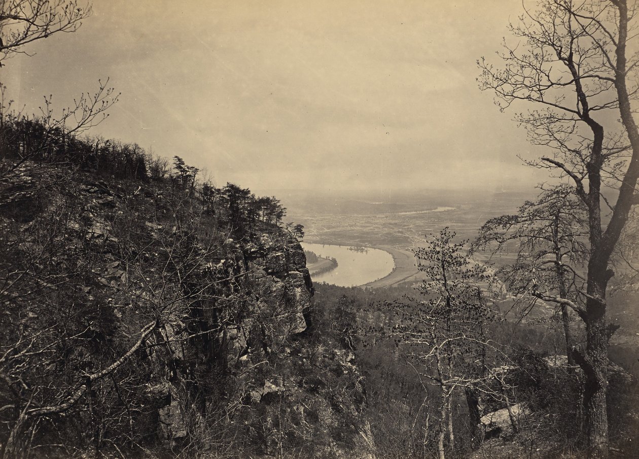 Údolí Chattanooga z Lookout Mountain, č. 2 od George N. Barnard