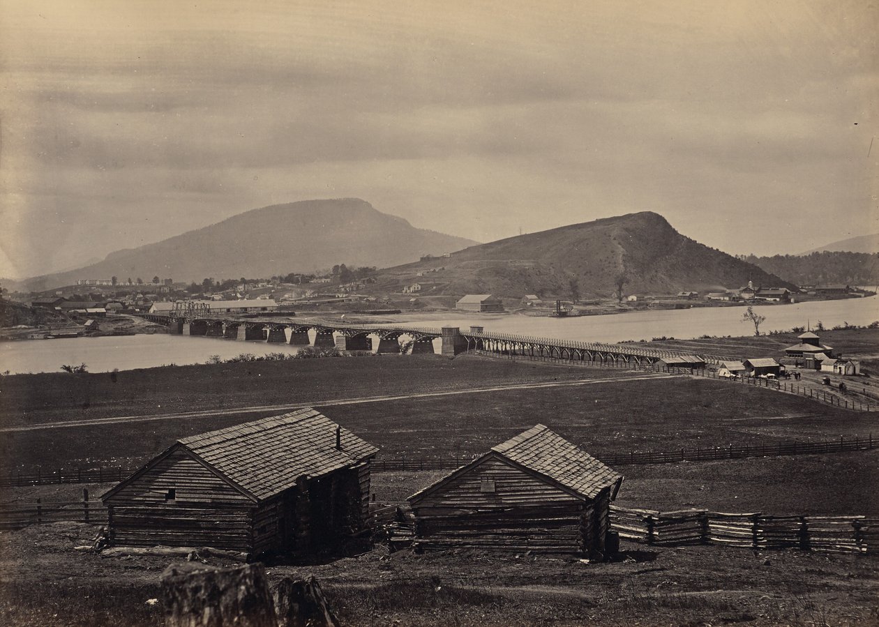 Chattanooga od severu od George N. Barnard