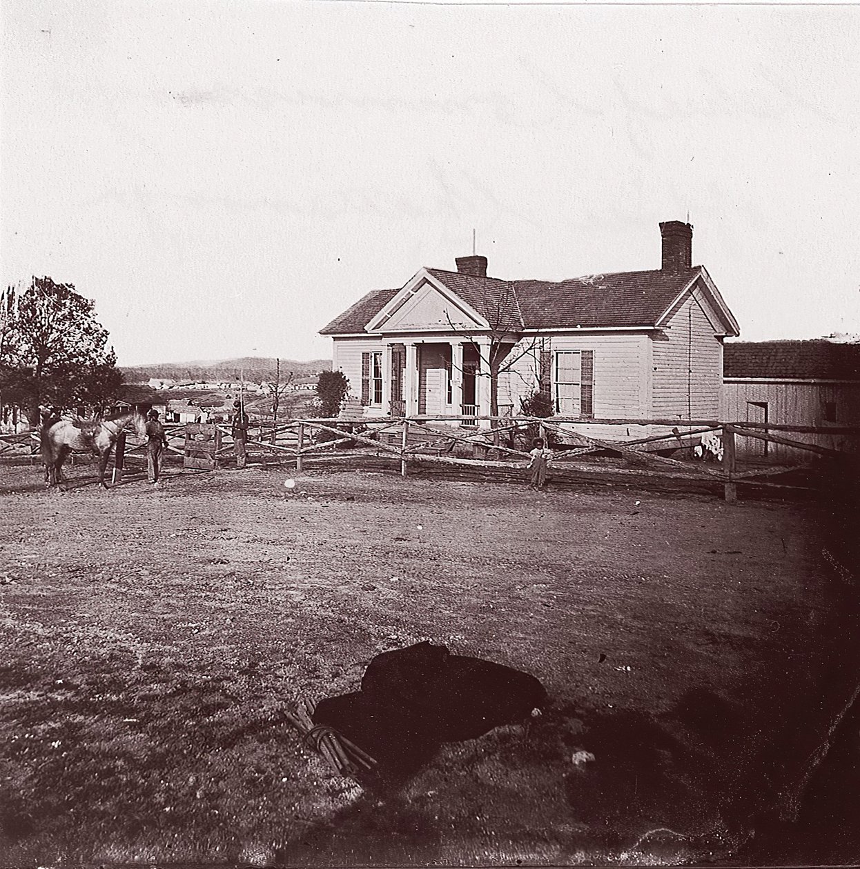 Kancelář hlavního komisaře, Chattanooga, ca. 1864. od George N. Barnard