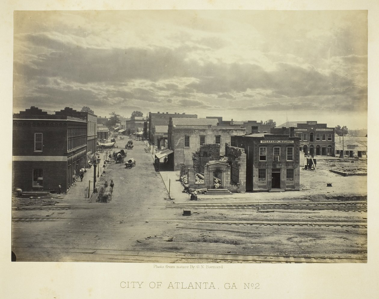 Město Atlanta, GA, č. 2 od George N. Barnard