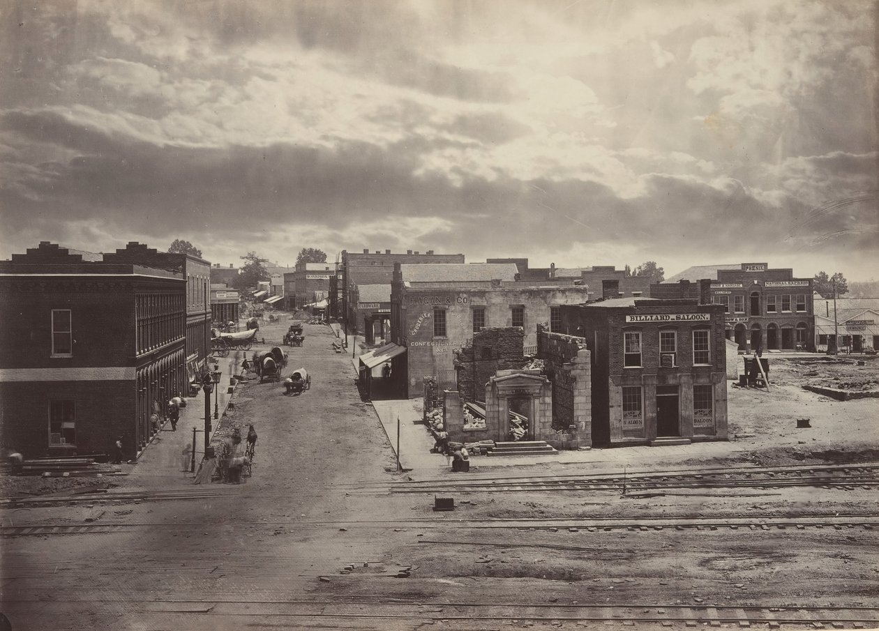 Město Atlanta, Georgia č. 2, 1866. od George N. Barnard